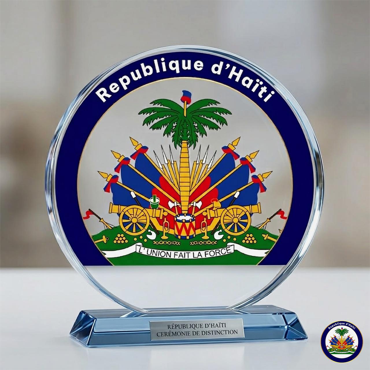 Republique D'ahiti plaque